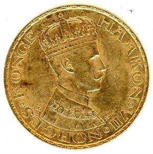 20 kroner 1910 i gull. 01