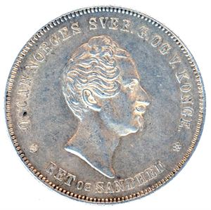 1 Speciedaler 1850. 6, NM 5. 01