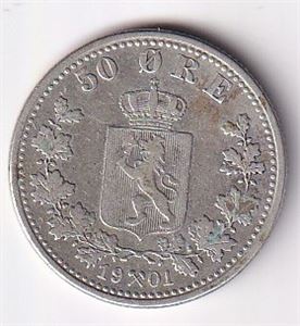 50 øre 1901