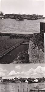 7 stk Fredrikstad.  Forskjellig utg.