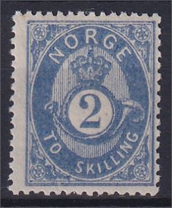 NK 17 cX ** 2 skill. Ultramarin med liggende vm. (Verdi 425.-)