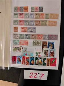 NOUVELLES HEBRIDES xx/x/o samling på 3 plansjesider. Alt postfriskt fra 1970 og nyere