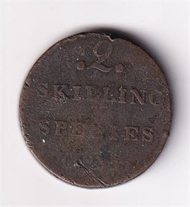 2 skilling 1833