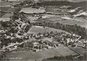 Postkort jernbane SKREIA med stasjon (OP) A6 s/h (Normann 6-18-4) ubrukt