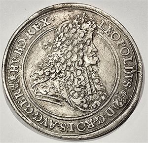 Hungary-Kremitz. Leopold I 1693. Thaler. Dav#3263, KN214.6. Kv-1