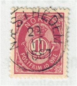 NK 53 II by, Pent stemplet "Næs i Hedem" 29-11-1887.