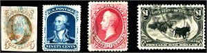 U.S.A. A collection to1979 in a Schaubek-album.