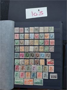 LUXEMBOURG Eldre til nyere i 32 siders bok inkl noen miniark/Kleinbogen