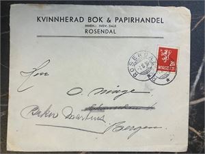 Brev stmpl. Rosendal