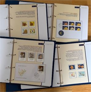 Samling Eurofrimerker.