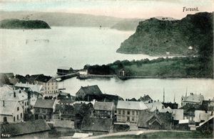 Postkort. Farsund.