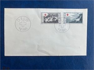 NK 564-65 Røde Kors FDC
