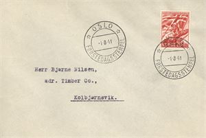 NK 259 Legion FDC 1-8-41  (1000.-)