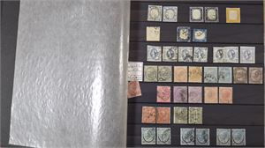 ITALIEN samling  **/*/o klassiskt till 1939 med många dyra märken och serier, bland annat Mi 41a, 318-324, 333-336,