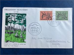NK 509-10 Skogselskap FDC