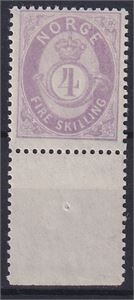 NK 19 II ** 4 skill blekfiolett  (Verdi 425.-)