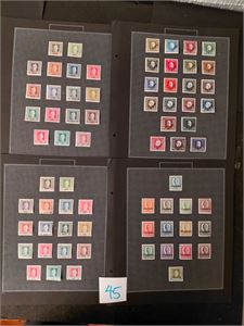 ØSTERRIKE - FELTPOST x 4 komplette serier (€ 192)