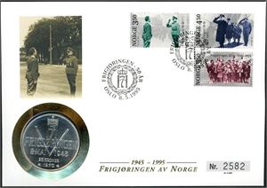 Samling Myntbrev nr 1-73 fra Samlerhuset. Nr 30 t.o.m. 50 er det en av hver, de øvrige er det 2 av hver. I tillegg er 3 ekstra Myntbrev av Nr 1 og 2 samt 2 ekstra av Nr 3 og 4.