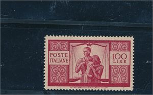 ITALIA x Mi 704A 100Lire med omvendt vannmerke (€ 500 for xx)