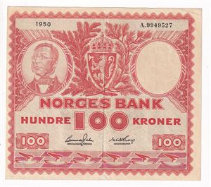 100 kroner 1950