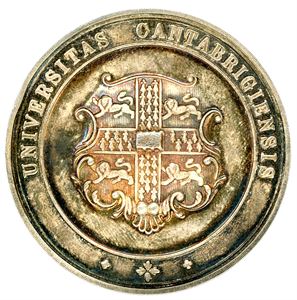 Cambridge University, sport awards in silver. (Tennis 1933). 38mm/27,5gr. N#447279