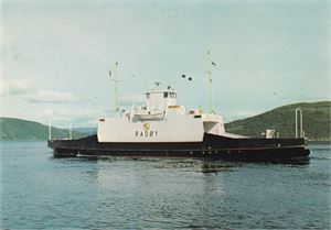 Båtkort - BNR-ferja Radøy