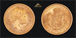 20 kronor 1889 Sverige