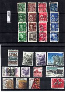 Ex 159-88 + o. 4 serier + stempelplansje