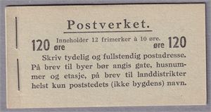 FH 14 II A, Frimerkehefte 14 II A **