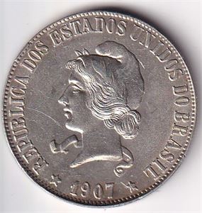 Brasil 2000 Reis 1907