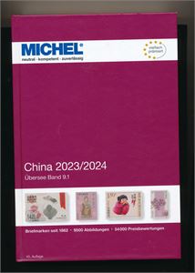 KATALOG MICHEL Kina 2023/2024. Ny pris € 98. Ubrukt