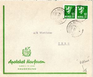 Brev Reklamekonvolutt Haugesund