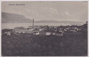 Buskerud Svelvik papirfabrik (Bu)  (MK) UB småf.