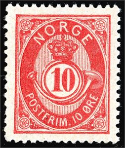 53 VI. 10 øre 20 mm. (5.800,-).