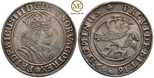 Speciedaler 1649 Frederik III. Kv.1+
