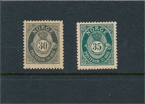 Nk 81-82 xx. 30 og 35øre (Hk 3450)