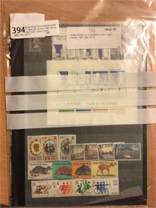Hong Kong 28 komplette serier ** samt ett miniark 1981-84 og 1997-2001  Verdi 210 € !