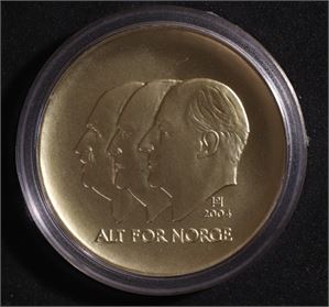 1500 kroner 2004 Norge Proof Gull, Hundreårsmynten olje