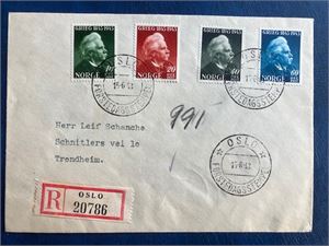 NK 314-17 Grieg FDC