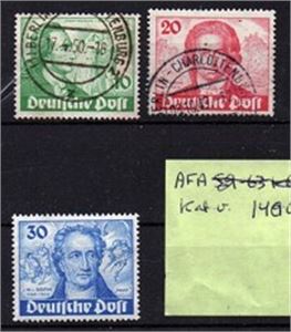 Berlin AFA 61-63, Gøthes fødsel 200år