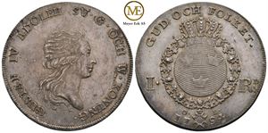 Riksdaler 1794 Gustav IV Adolf. SM.23 Pen myntglans. Kv.01