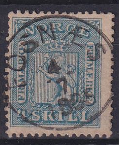 NK 8 , Fosnæs 4/7-1865 (NT, 7 pkt)