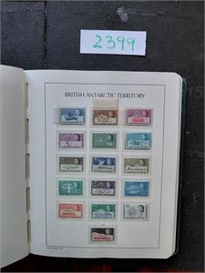 BRITISH ANTARCTIC TERRITORY xx/x samlig på LT ark til 1997 med ark til 2007. Første side hengslet, 1969 £1 er xx (€ 250)(Totalt ca € 1000)