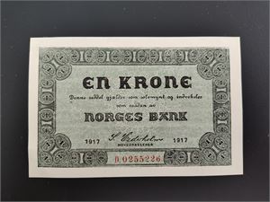 1 krone 1917 D ex. OMG 2017