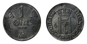 1 Øre 1918 Kv 0