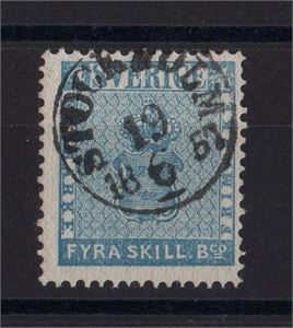 SVERIGE F2 h2 4 skill bco stpl SOLLEFTEÅ 19.5.1858, intyg OBE "mycket vackert, rent och fräscht med