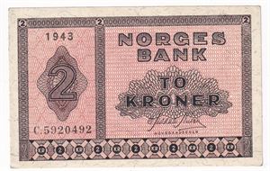 2 kroner 1943 C.5920492