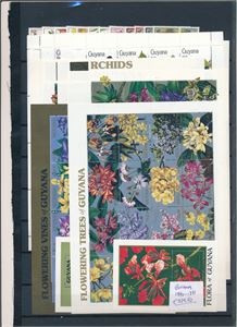 GUYANA xx diverse utgaver 1990-91 (€ 374)