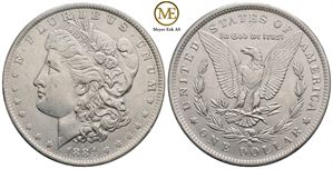 Dollar 1884 O. Kv.01