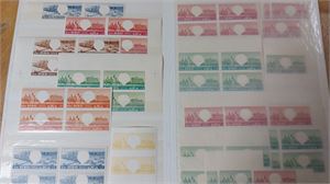 DUBAI trevlig lot diverse ** med tryckfel, provtryck, färgprov mm. Ovanligt objekt!